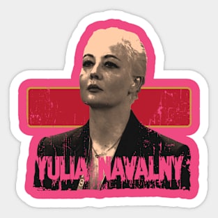 the yulia navalny Sticker